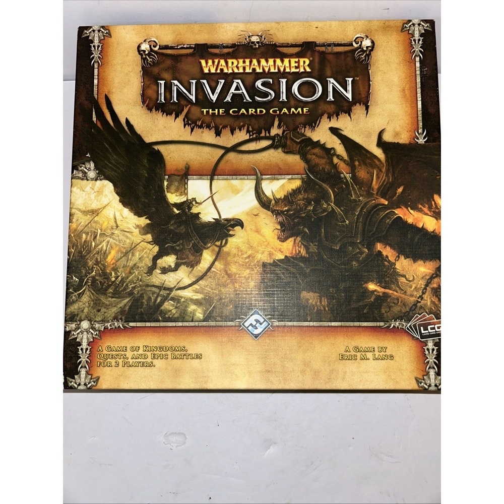 Fantasy Flight Games Warhammer Invasion The Card Game